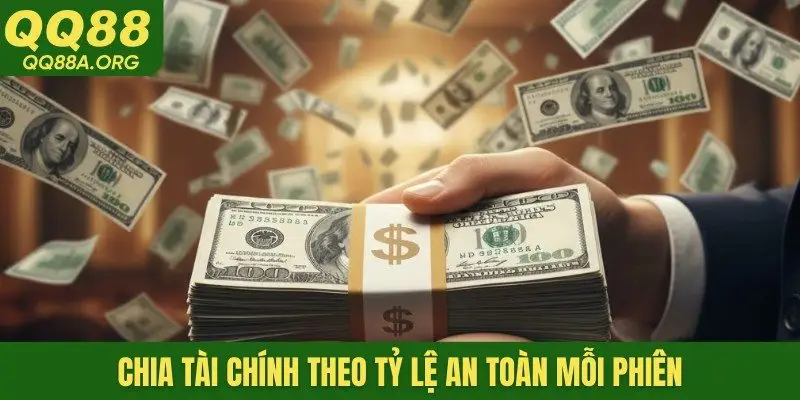 Chia tài chính theo tỷ lệ an toàn mỗi phiên