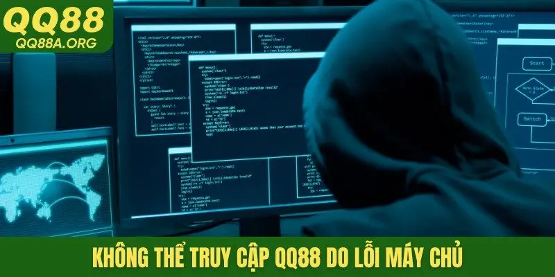 Không thể truy cập QQ88 do lỗi máy chủ